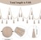 Boho Tassel Garland Decor Wooden Bead Garlands 9.8ft(Classic Color)